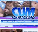 Cum On Black Face